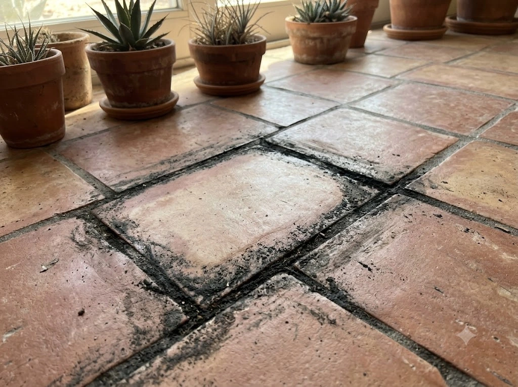 Desert Grime is Turning your Grout Black.