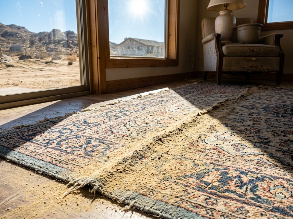 Desert Dust and Sun Are Wearing Out Your Carpet.