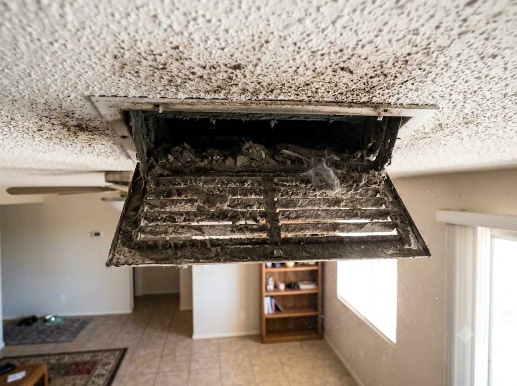 Phoenix Dust and Dirty Air Ducts Are Affecting Your Indoor Air.